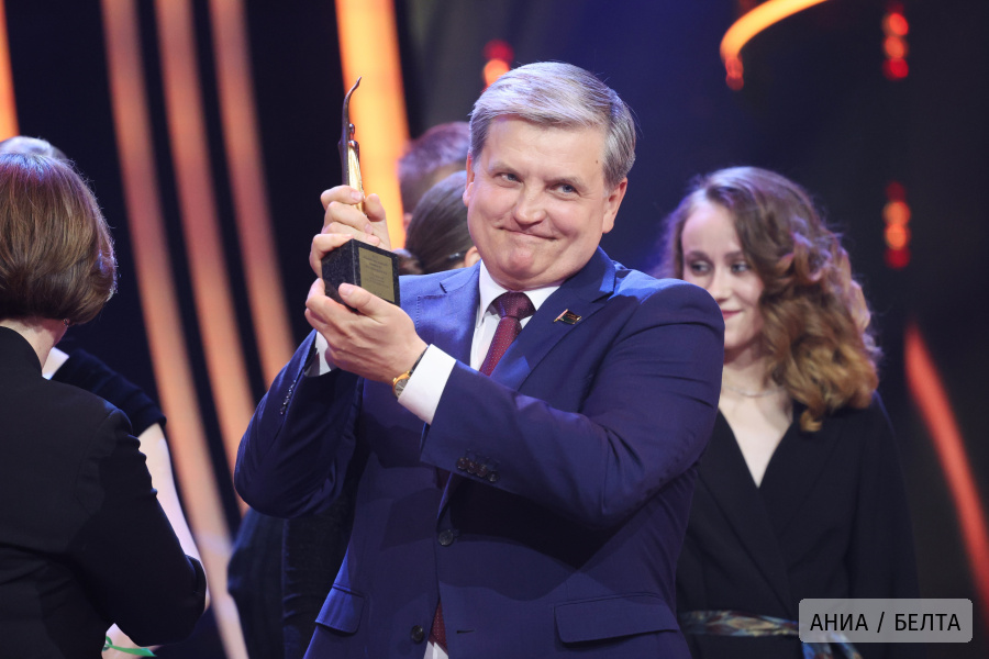 Вручение наград национального конкурса "Телевершина" в Минске