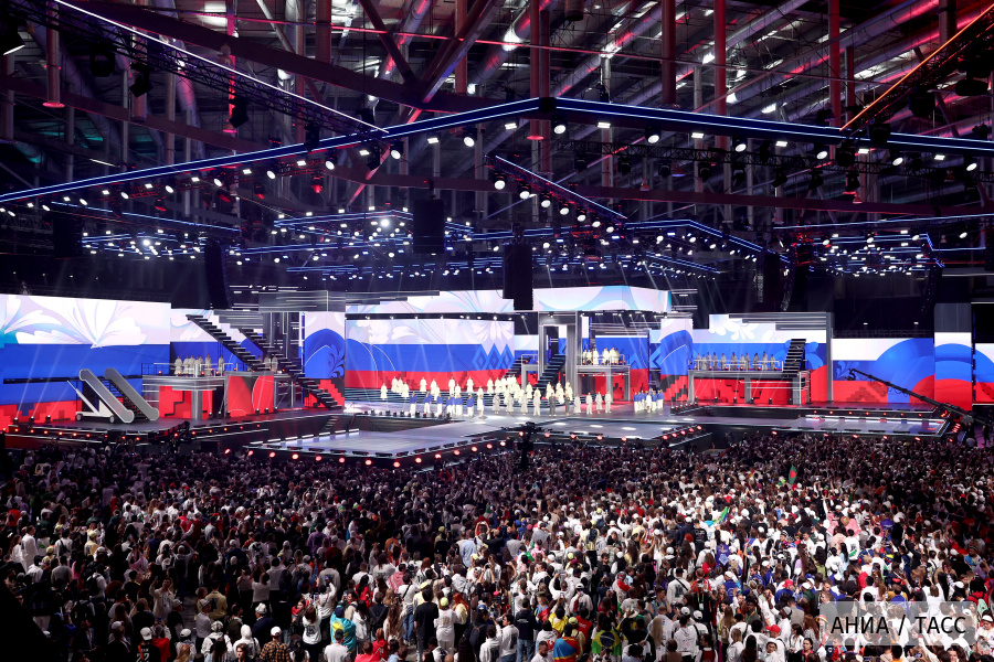 Церемония открытия Международного фестиваля молодежи - 2026