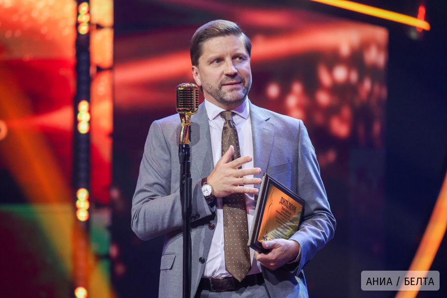 Вручение наград национального конкурса "Телевершина" в Минске